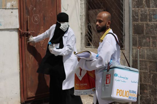 تواصل حملة التحصين ضد شلل الأطفال لليوم الثالث