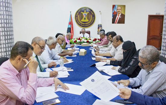 أمانة "الانتقالي" تطلع على مخرجات أنشطة دوائرها