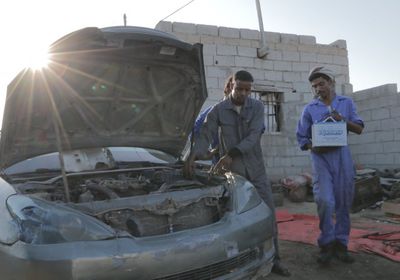 سلمان للإغاثة يمول مبادرة تدريب مهني بمجال الميكانيا