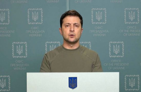 الرئيس الأوكراني: مستعدون جميعا للدفاع عن البلاد
