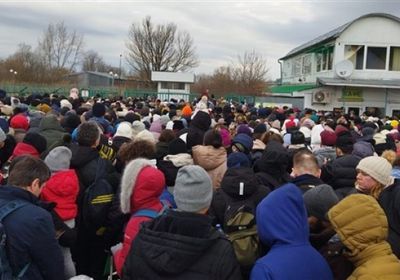 بولندا تُعلن وصول 35 ألف لاجئ من أوكرانيا