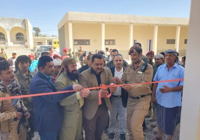 افتتاح المرحلة الأولى من مشروع ترميم تربية يافع
