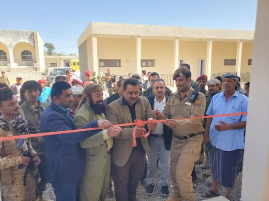 افتتاح المرحلة الأولى من مشروع ترميم تربية يافع