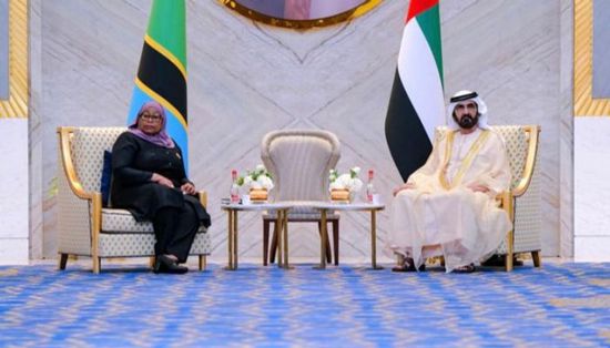 محمد بن راشد يستقبل رئيسة تنزانيا في معرض إكسبو 2020 دبي