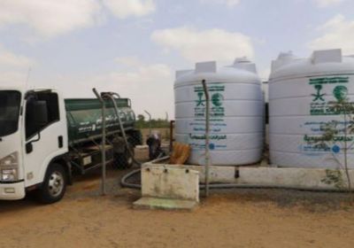 استمرار مشروع الإمداد المائي في مديريات حجة