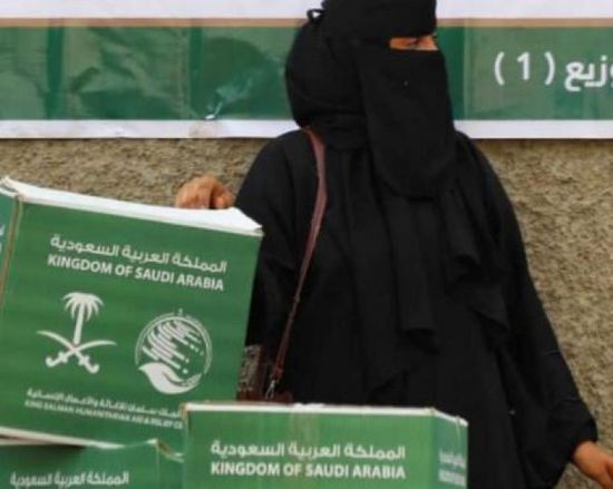 توزيع 85 طن مساعدات في البريقة