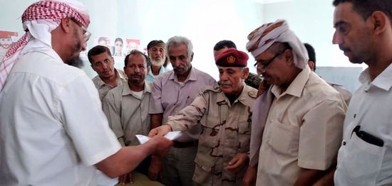 258 مستفيدا من الدفعة الثانية لراتب جرحى الضالع