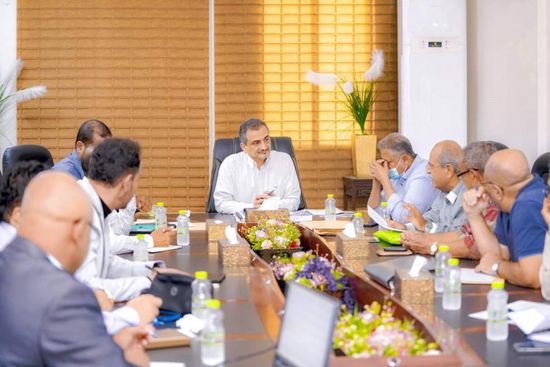 لملس يبحث تفاصيل مشروع كالتكس الحسوة