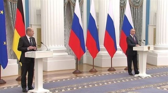  ألمانيا تدعو روسيا لوقف المعارك في أوكرانيا