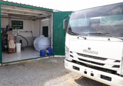 سلمان للإغاثة يواصل ضخ المياه لمديريات حجة