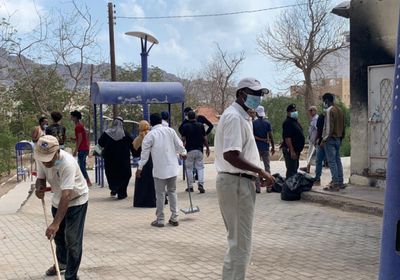 "انتقالي صيرة" يتبنى حملة تأهيل حديقة الصهاريج