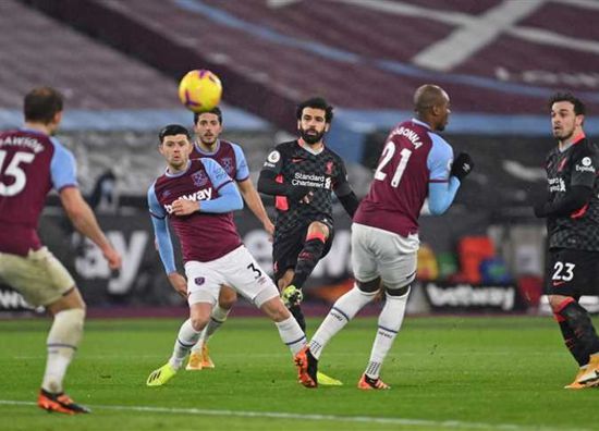 ليفربول يتغلب على وست هام بهدف وحيد