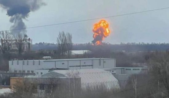 قصف روسي يلحق ضررًا بمركز نووي في خاركيف
