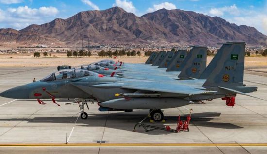 القوات الجوية السعودية تشارك بمناورات العلم الأحمر