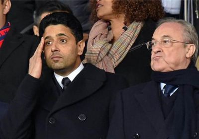 عقب هزيمة سان جيرمان.. الخليفي يثير ضجة بملعب ريال مدريد