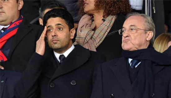 عقب هزيمة سان جيرمان.. الخليفي يثير ضجة بملعب ريال مدريد