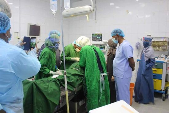 المخيم الطبي الجراحي بالشحر يستقبل 950 مريضا