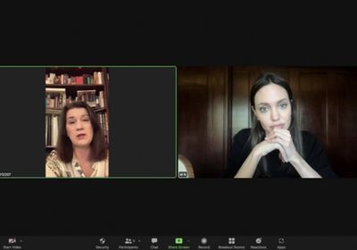 أنجلينا جولي تشارك في مؤتمر المانحين لليمن