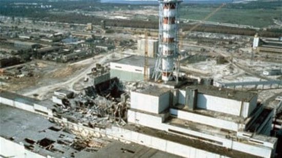 موظفو تشرنوبيل يتوقفون عن العمل 