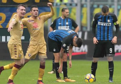 تورينو يعرقل إنتر ميلان بالدوري الإيطالي
