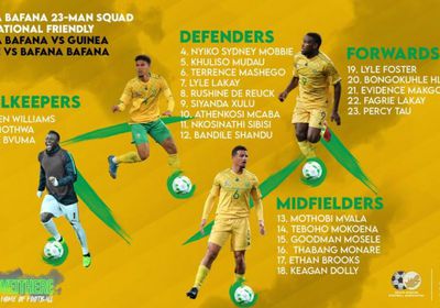 تاو ولاكاي يقودون قائمة جنوب أفريقيا لمواجهة فرنسا الودية