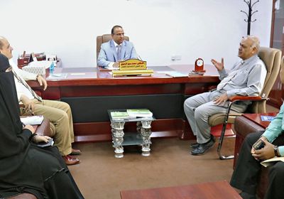 دائرة الدراسات والبحوث بالانتقالي تبحث سُبل التعاون مع وزارة الشؤون الاجتماعية والعمل