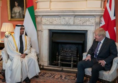 تفاصيل مباحثات محمد بن زايد ورئيس وزراء بريطانيا