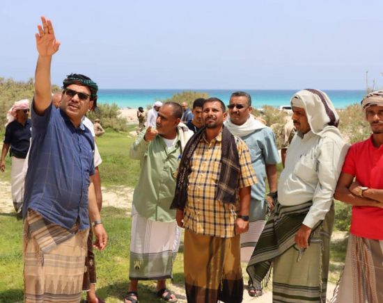 مركز إنزال في "حالة" لخدمة الصيادين شرق سقطرى