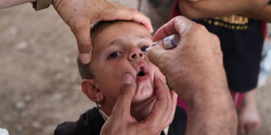 بدء المرحلة الثانية للتلقيح ضد شلل الأطفال في عدن