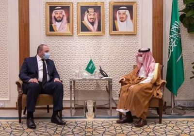 وزير الخارجية السعودي يستقبل مبعوث الرئيس الأوكراني