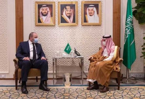 وزير الخارجية السعودي يستقبل مبعوث الرئيس الأوكراني