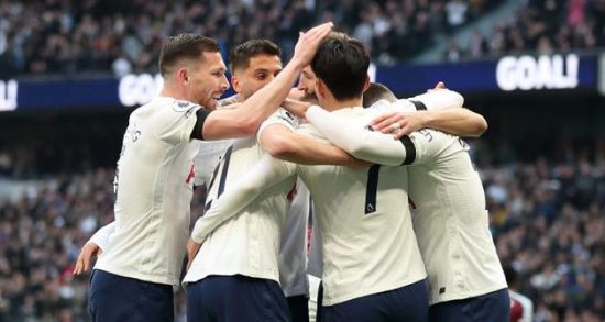 توتنهام يحقق فوزًا ثمينًا على وست هام بالدوري الإنجليزي