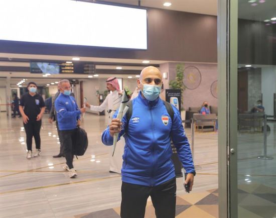 بعثة منتخب العراق تصل الرياض استعدادًا لمباراة الإمارات