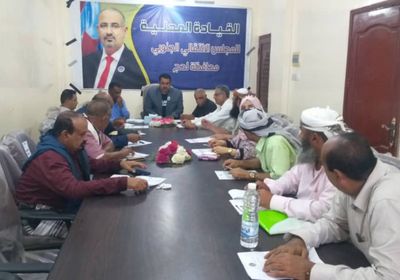 "انتقالي لحج" يطلع على الاستعدادات للموسم الزراعي
