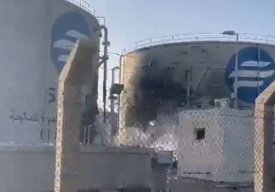 استهداف عدائي لخزانات المياه بظهران الجنوب في السعودية