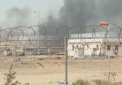 إخماد حريق أحد خزاني أرامكو