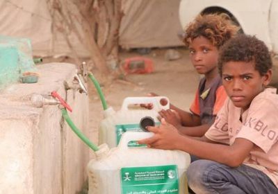 استمرار مشروع الإمداد المائي في الخوخة