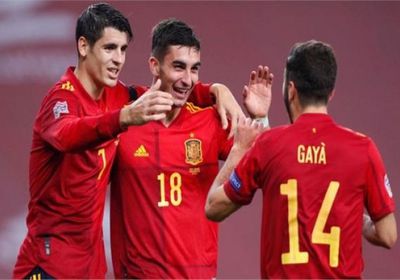 إسبانيا يتخطى ألبانيا بصعوبة في مباراة ودية