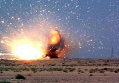 تفجير مخلفات حرب شمال نقطة العلم بعدن غدا
