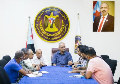 "أمانة الانتقالي" تطلع على ترتيبات بطولة الفقيد المريسي