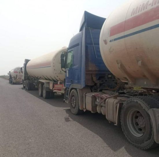 إيقاف قاطرات غاز مهربة بحدود خنفر