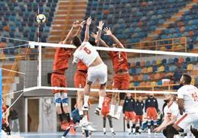 طائرة الزمالك تهزم الأهلي قبل نهائي الدوري