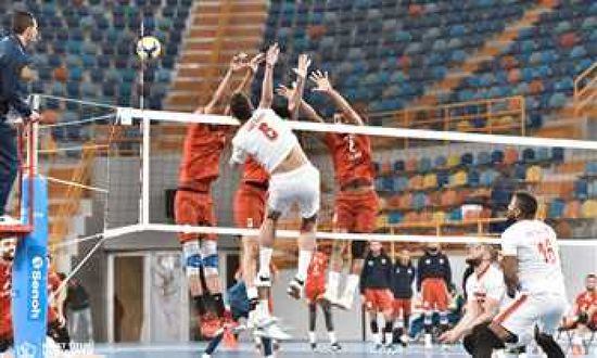 طائرة الزمالك تهزم الأهلي قبل نهائي الدوري