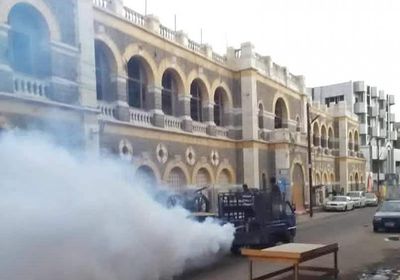 لليوم الثاني.. رش ضبابي في صيرة