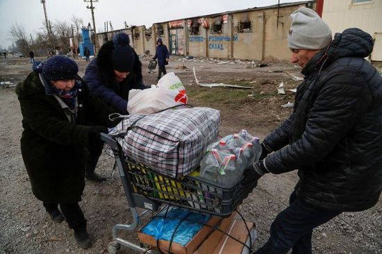 إنقاذ 3 آلاف شخص من مدينة ماريوبول