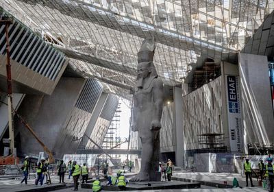 توجيهات رئاسية من السيسي بالانتهاء من تجهيزات المتحف المصري الكبير