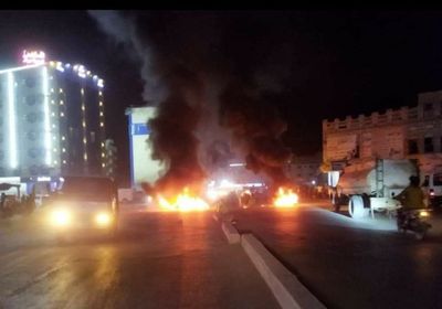 احتجاجات في المكلا على انقطاع الكهرباء