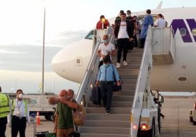 14 رحلة طيران تدخل مطار مرسى علم اليوم