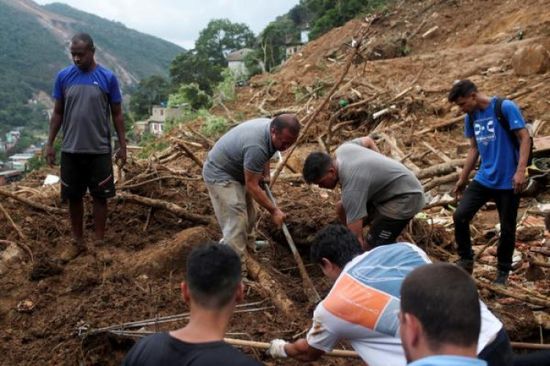 أمطار غزيرة تقتل 14 شخصًا بالبرازيل