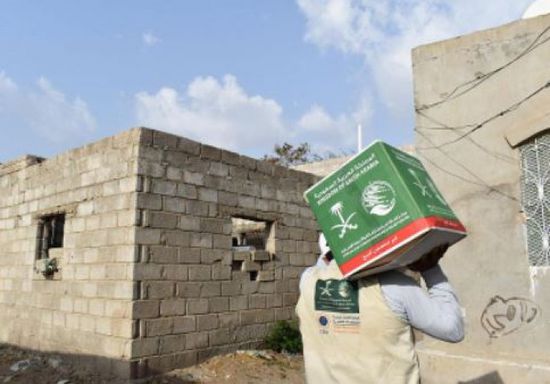 سلمان للإغاثة يوزع 21 طن مساعدات في خنفر